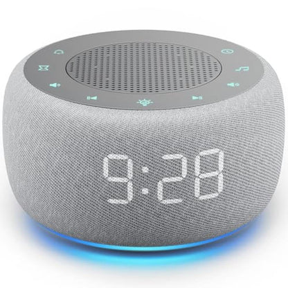 Alarm Machine: Buffbee 2-in-1 Sound Machine & Alarm Clock – Front View