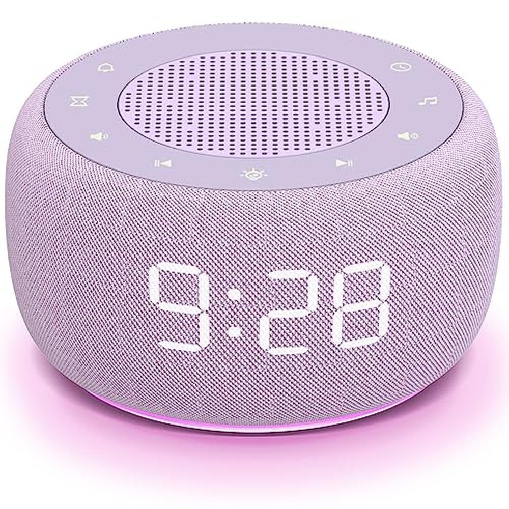 Machine Alarm: Buffbee Sound Machine & Alarm Clock 2-in-1 – Front View