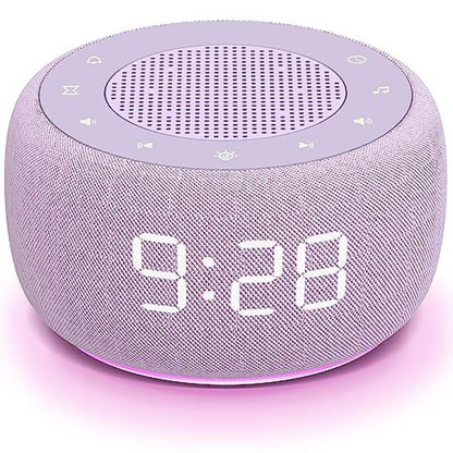 Machine Alarm: Buffbee Sound Machine & Alarm Clock 2-in-1 – Front View