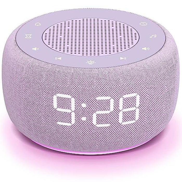 Machine Alarm: Buffbee Sound Machine & Alarm Clock 2-in-1 – Front View