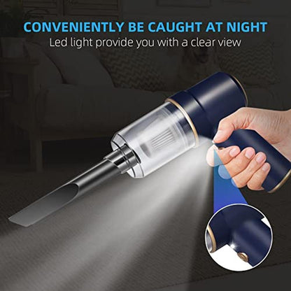 Bug Vacuum: Cordless Handheld Vacuum Cleaner Rechargeable – Side View