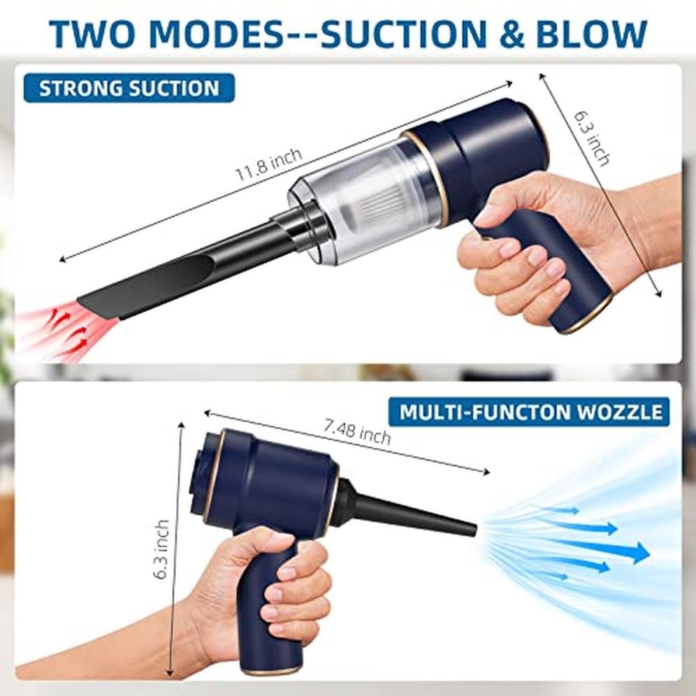 Bug Vacuum: Cordless Handheld Vacuum Cleaner Rechargeable – Close-up Detail