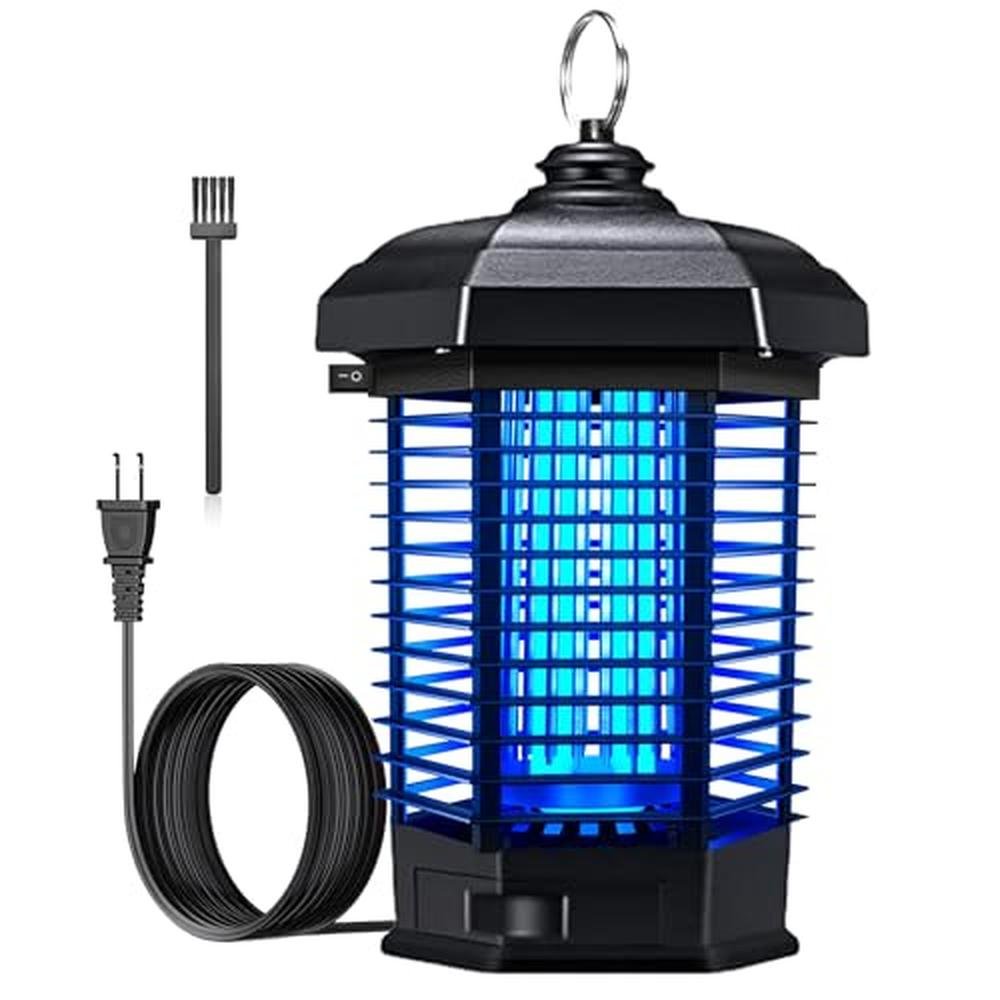 Electric Zapper for Bugs: Outdoor Mosquito Zapper 4200V – Front View