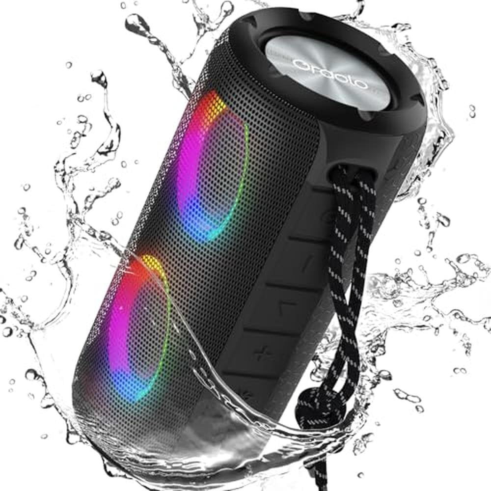 Bluetooth Bugani Speaker: Bugani Luster Portable Wireless – Front View