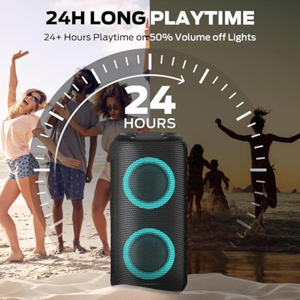 Bluetooth Bugani Speaker: Bugani Luster Portable Wireless – In Use