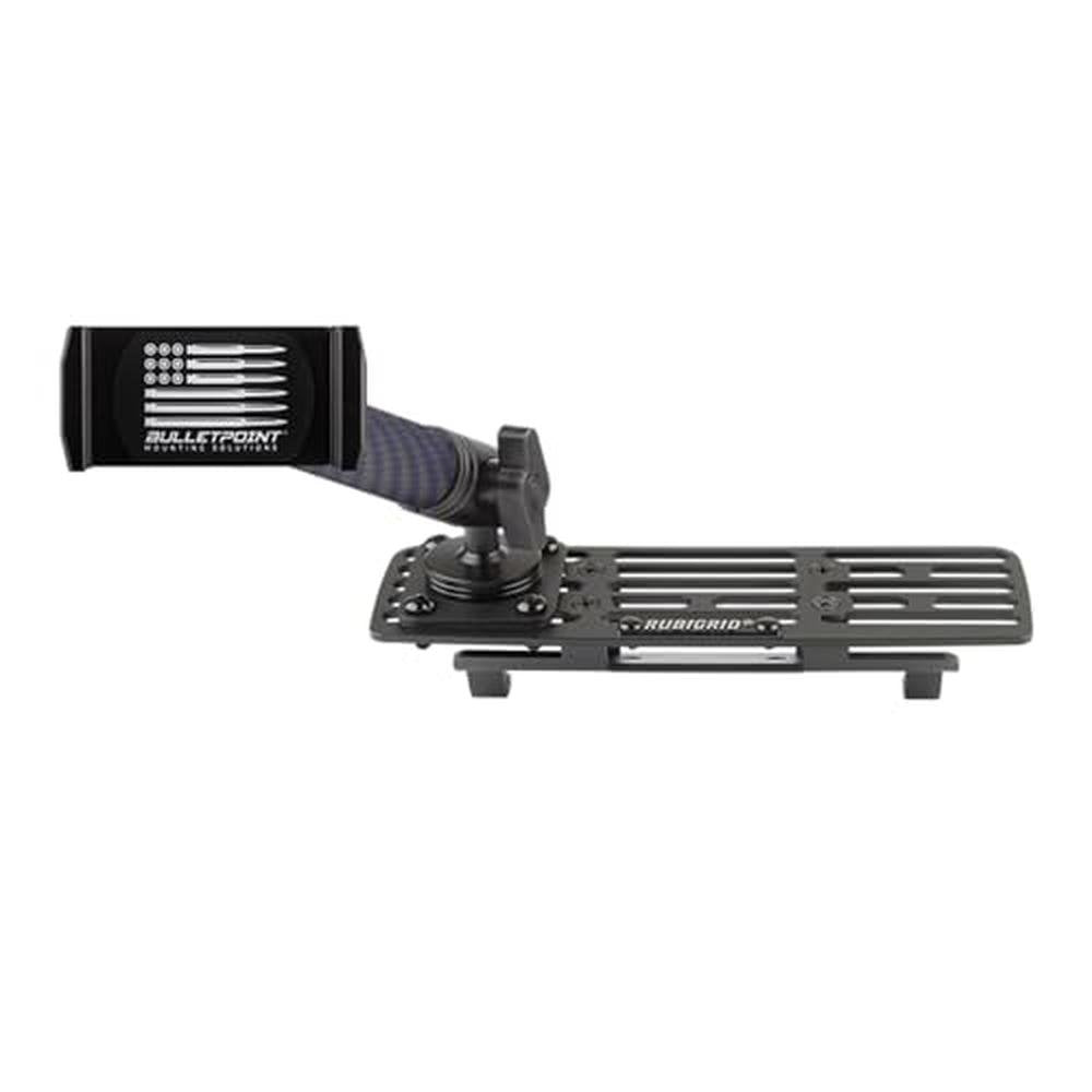 RAM Bulletpoint Mount: Bulletpoint Metal Dash Mount Cell – Front View