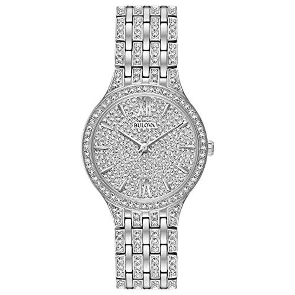 Bulova Ladies Crystal Phantom – Front View