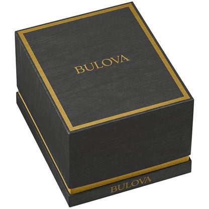 Two Tone Bulova Watch: Bulova Ladies Quartz Classic Two – Side View
