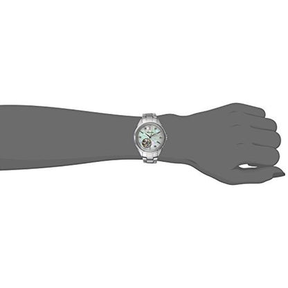 Bulova Ladies Sutton Stainless Steel 3-Hand Automatic Open – Side View