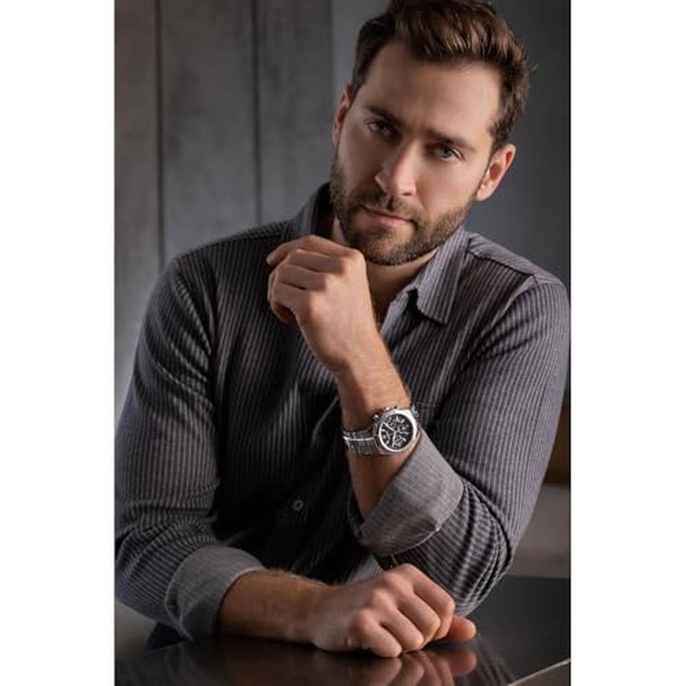 Bulova Men: Bulova Sutton Automatic Timepiece – Side View