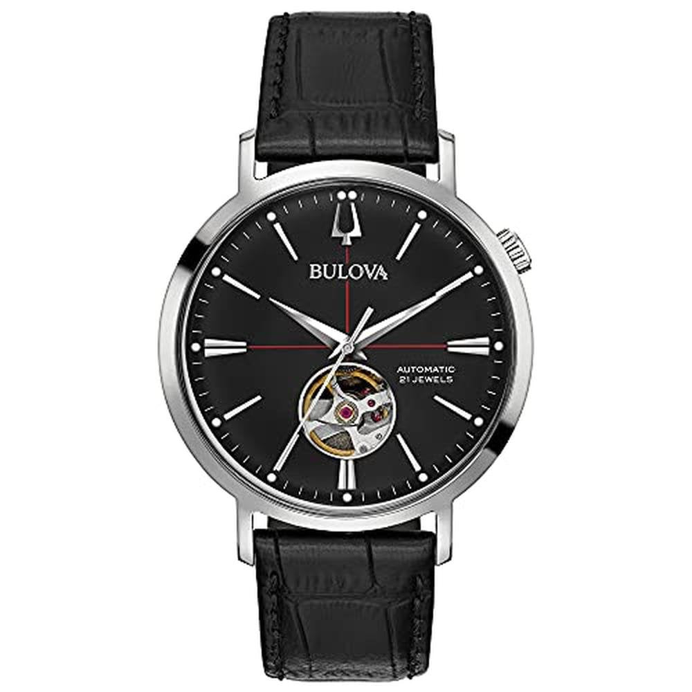 Bulova Men: Bulova S Classic Aerojet 3-Hand Automatic – Front View
