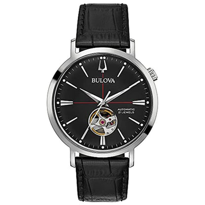 Bulova Men: Bulova S Classic Aerojet 3-Hand Automatic – Front View