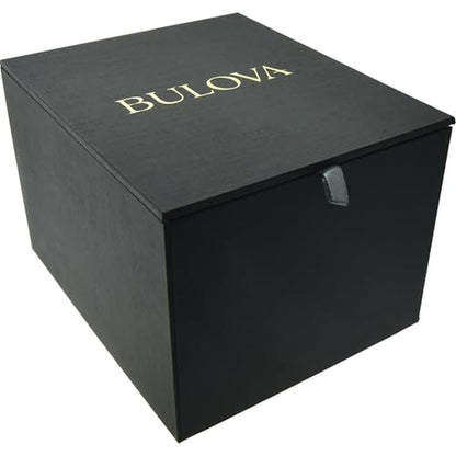 Watch Bulova: Bulova Men's Dress Classic Diamond Watch – Side View