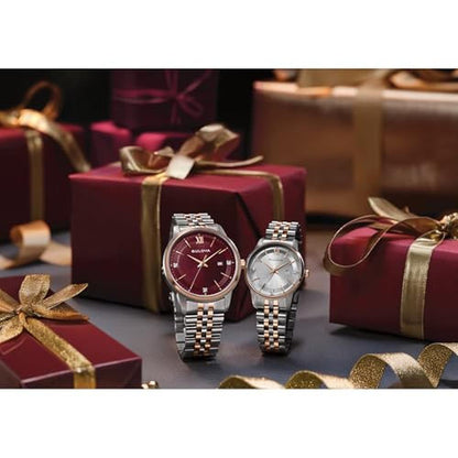 Watch Bulova: Bulova Men's Dress Classic Diamond Watch – Close-up Detail