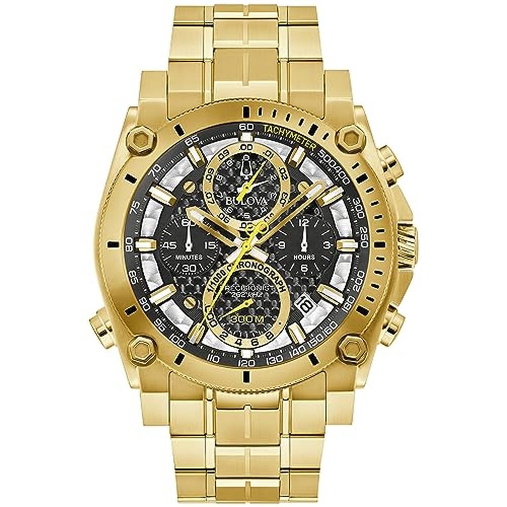 Bulova Men's S Icon High-Performance Quartz Chronograph – Front View