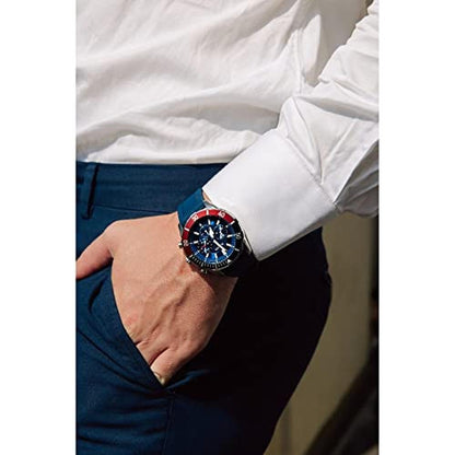 Bulova Men's S Sport 6 Hand Chronograph Quartz Watch – Close-up Detail