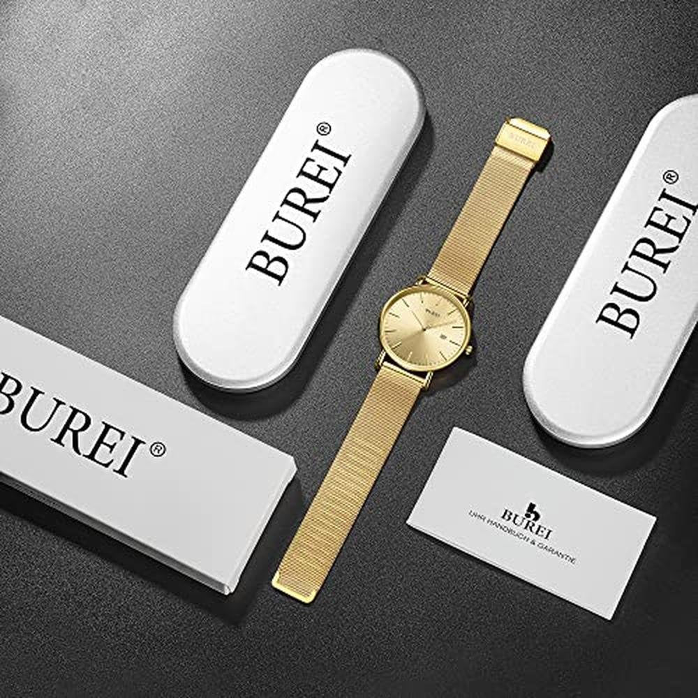 Burei Men's Fashion Minimalist Wrist Watch – In Use