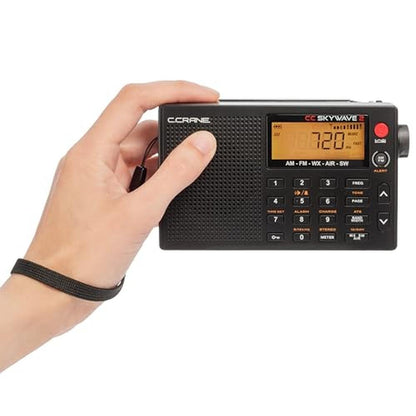 Crane Skywave 2: C. Crane CC Skywave 2 AM FM Shortwave NOAA – Side View