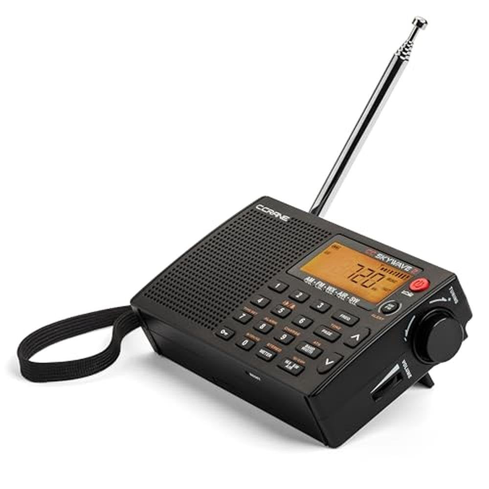 Crane Skywave 2: C. Crane CC Skywave 2 AM FM Shortwave NOAA – Close-up Detail