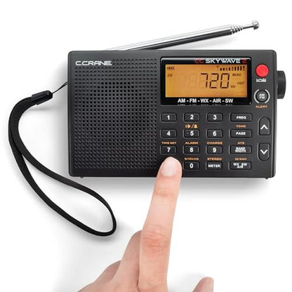 Crane Skywave 2: C. Crane CC Skywave 2 AM FM Shortwave NOAA – In Use