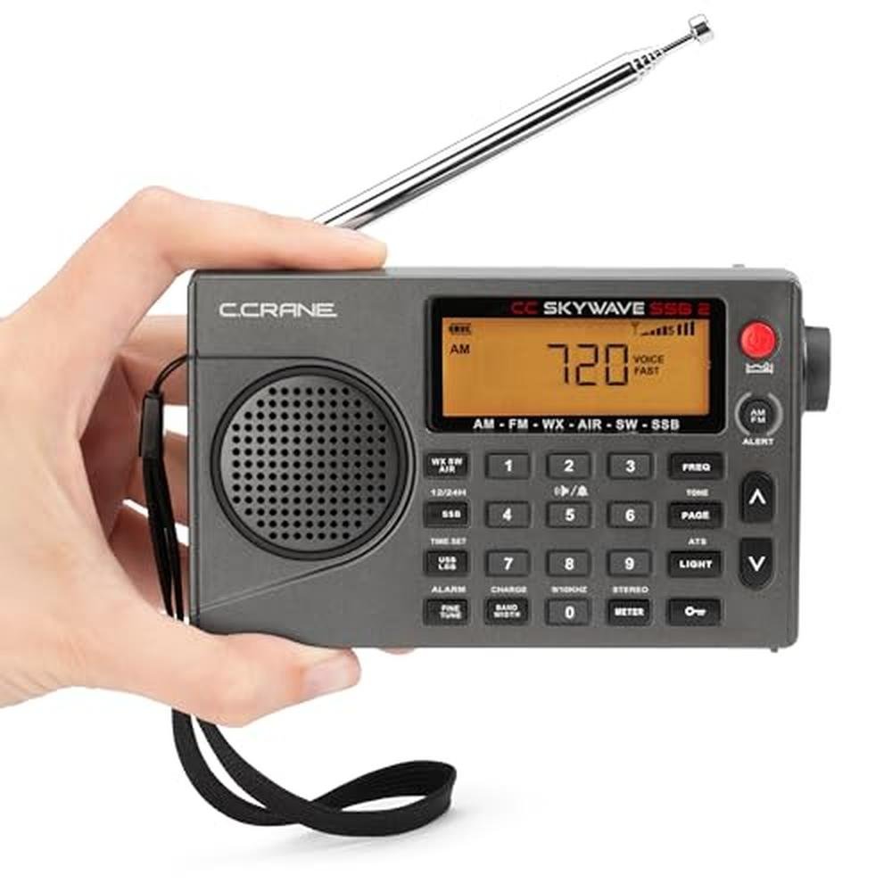Crane Skywave SSB 2: C. Crane CC Skywave SSB 2 AM FM – Side View