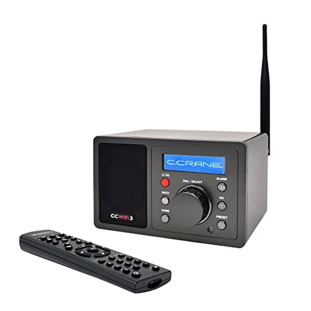 Radio Crane: C. Crane CC WiFi 3 Internet Radio with Skytune – Front View