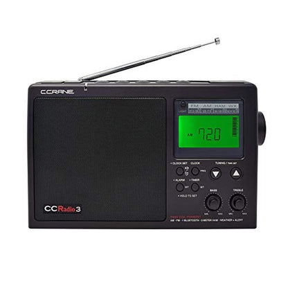 Crane CCRadio 3: C. Crane Long Range Reception AM FM NOAA – In Use