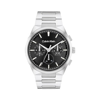 Calvin Klein Men's Distinguish 44mm 3H Quartz Watch – Front View