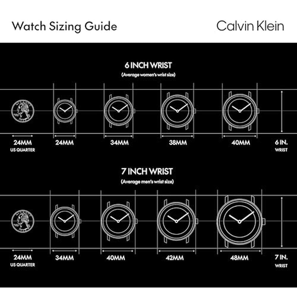 Calvin Klein Men's Distinguish 44mm 3H Quartz Watch – Packaging