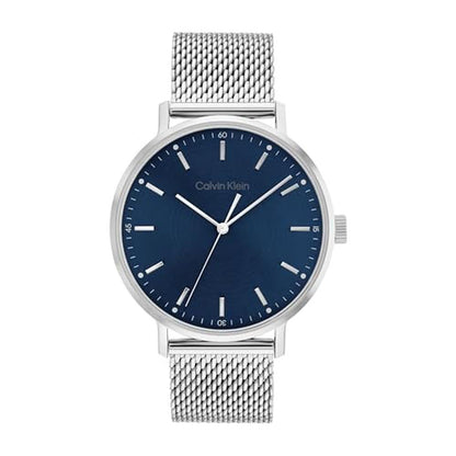 Stainless Steel: Calvin Klein Modern Men's Stainless Steel – Front View
