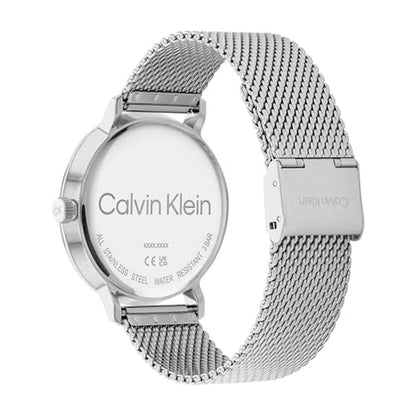 Stainless Steel: Calvin Klein Modern Men's Stainless Steel – Close-up Detail