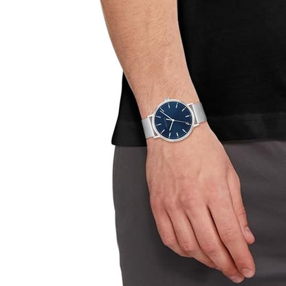 Stainless Steel: Calvin Klein Modern Men's Stainless Steel – In Use