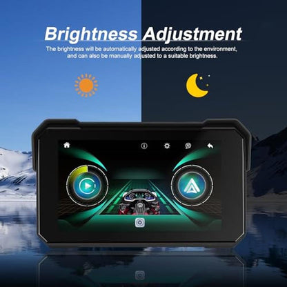 Carplay Camecho: CAMECHO Motorcycle Carplay Screen 5 Inch – Packaging