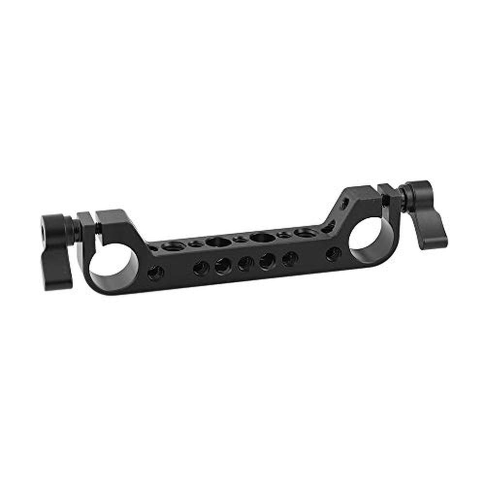 19mm Camvate: Camvate Dual-Port Rod Clamp Bracket – Front View