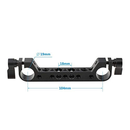 19mm Camvate: Camvate Dual-Port Rod Clamp Bracket – Side View