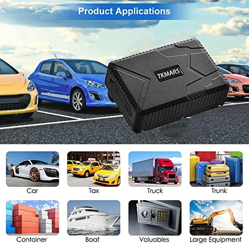 GPS Tracker: TK915 Vehicle Tracking Device – Side View