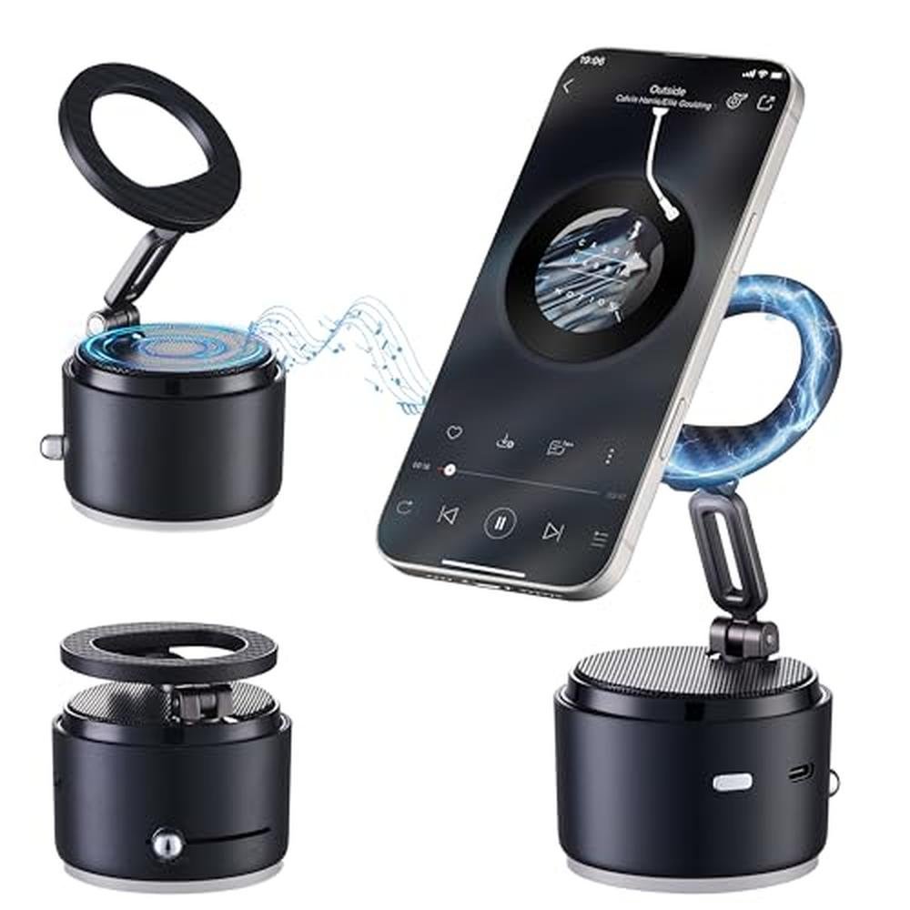 Phone Car Mount: Premium Wireless Bluetooth Speaker Car – Front View
