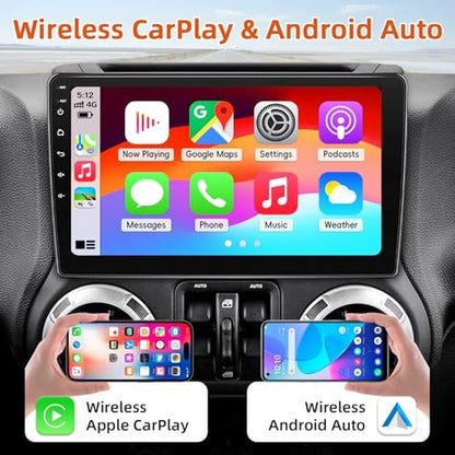 Car Radio Android: Jeep Wrangler JK 2007-2018 2+64G Android – Close-up Detail