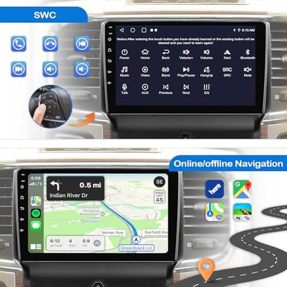 RAM Android Car Stereo: Dodge RAM 1500 2500 3500 2013-2018 – Packaging