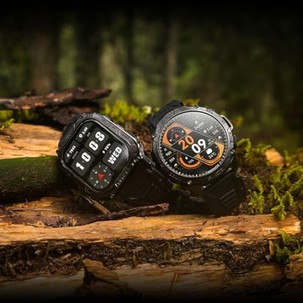Carbinox Band: Premium 22mm Compatible Smartwatches – Side View