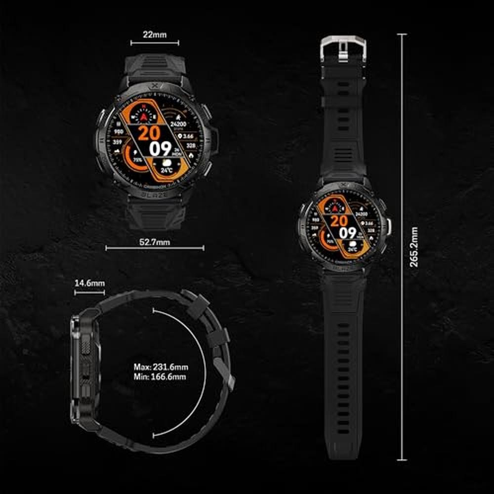 Watch Carbinox: CARBINOX Blaze Smart Watch with GPS – In Use