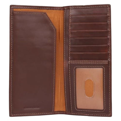 Carhartt Men's Rugged Leather Triple Stitch Wallets – Close-up Detail