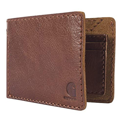 Carhartt Men's Rugged Patina Leather Wallets – Side View