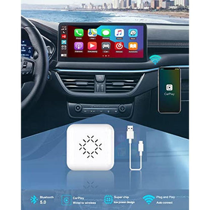 CarPlay Wired: CarlinKit 3.0 Mini Wireless CarPlay Adapter – Side View