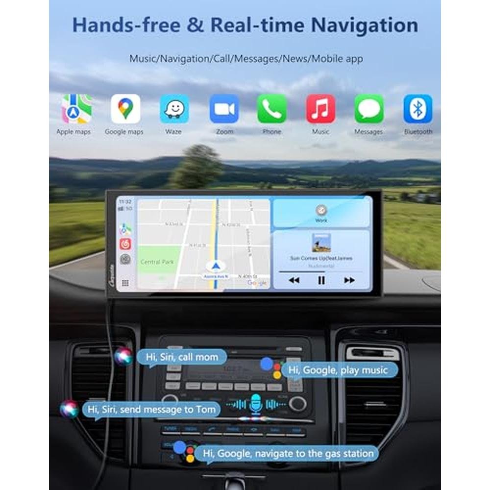 Carplay Car Screen: Carpuride 11.26 Inch Portable – Packaging