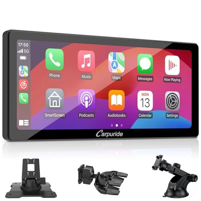 Carpuride W103 Pro: Premium Wireless Car Stereo with – Front View