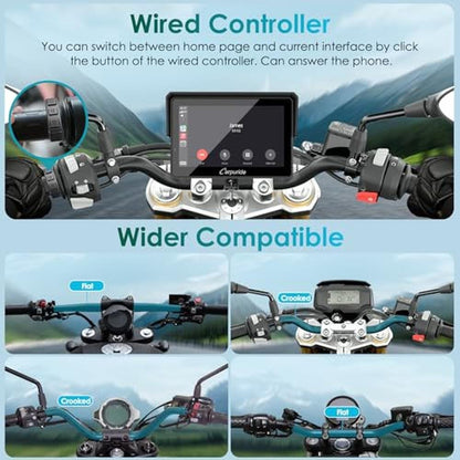 Carpuride W502S Pro: Premium Motorcycle GPS with Wireless – Packaging