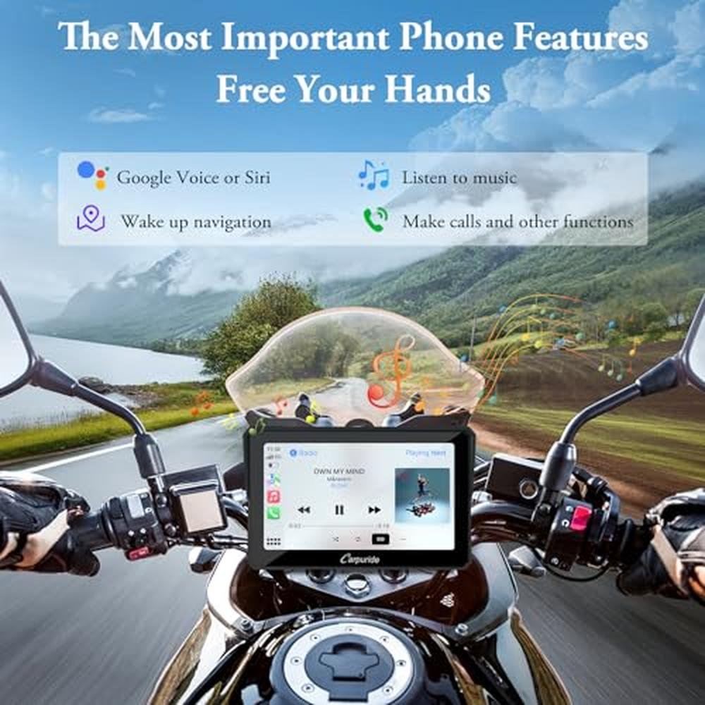 GPS Carpuride: Carpuride W702 7-Inch Waterproof Touchscreen – In Use