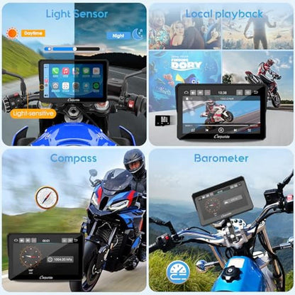 Carpuride W702PRO: 7 Waterproof GPS Navigation Screen – Packaging