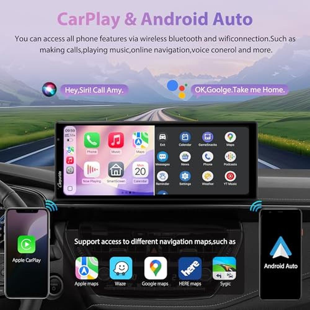 Carpuride W903S3: 9.3-inch HD Wireless Carplay Android Auto – Packaging